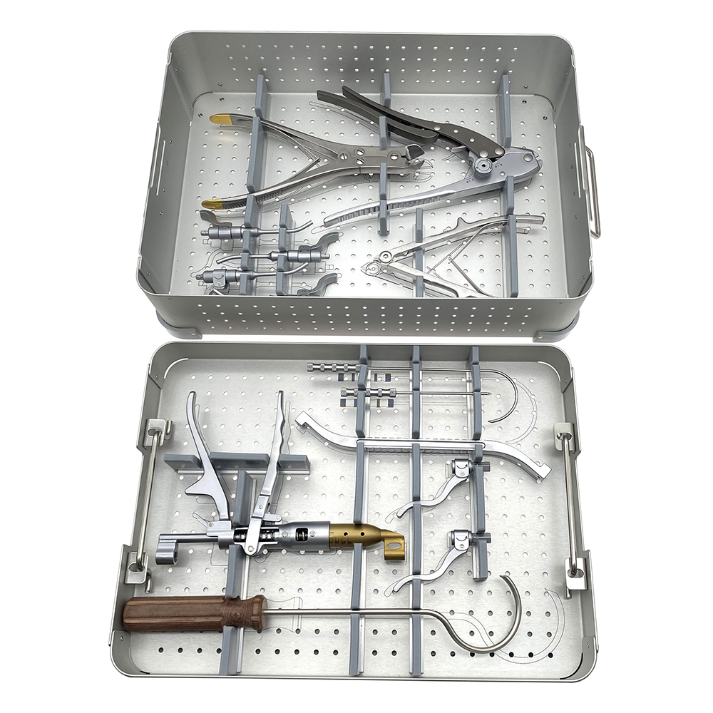 Wire Tightner Instrument Orthopaedic Cable Bunding Instrument Set Synthes Wire Passer Tightener ...
