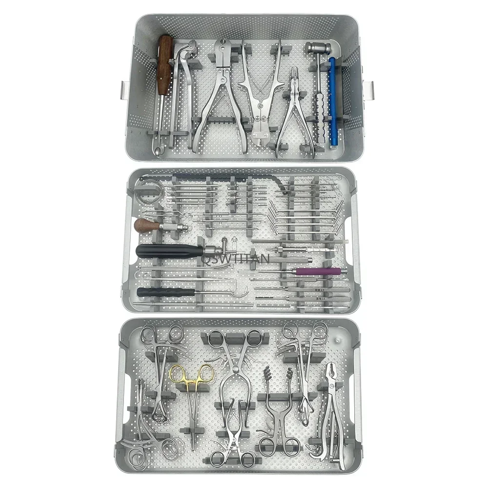 Stainless Steel Locking Plate Kit Orthopedic Surgical Instruments for Small Animal Orthopedic Surgery Instrument