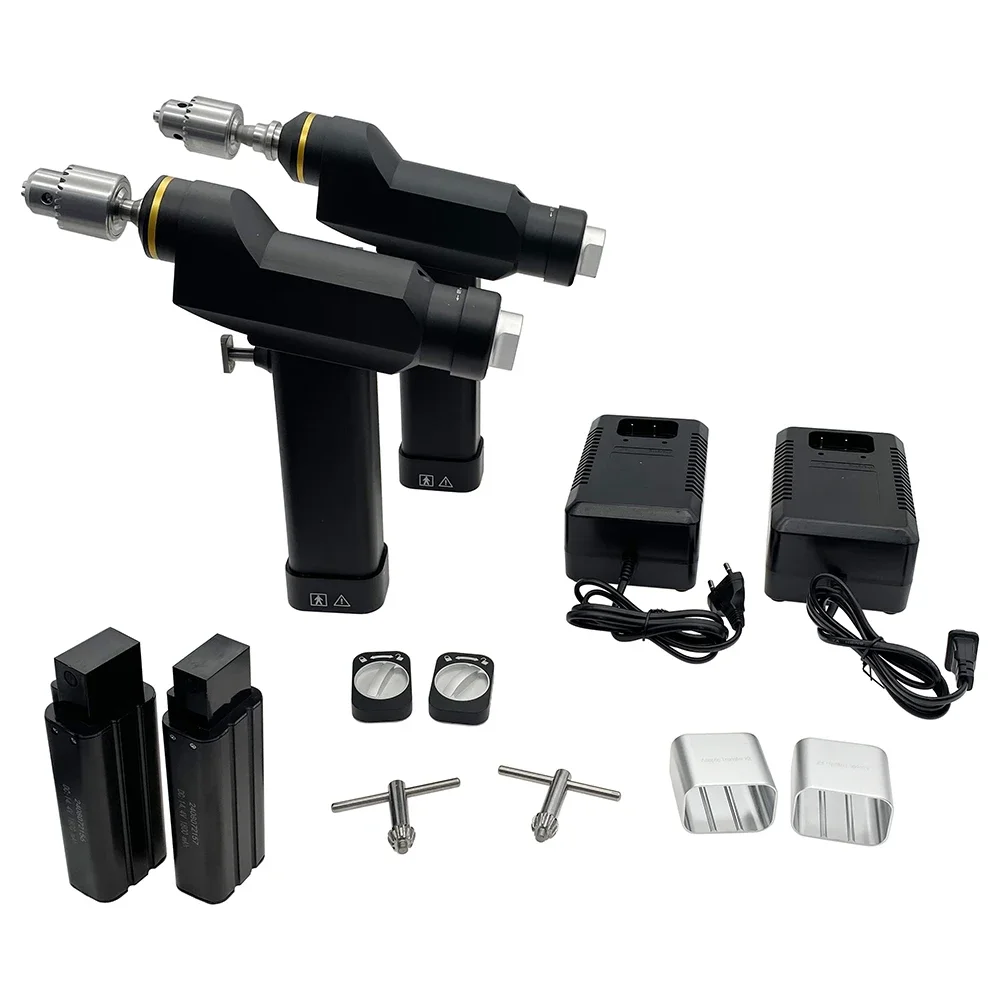 QSWTITAN Orthopedic Electric Bone Drill Cannulated Drill Machine Surgical Power Tools Set Veterinary Orthopedic Instrument
