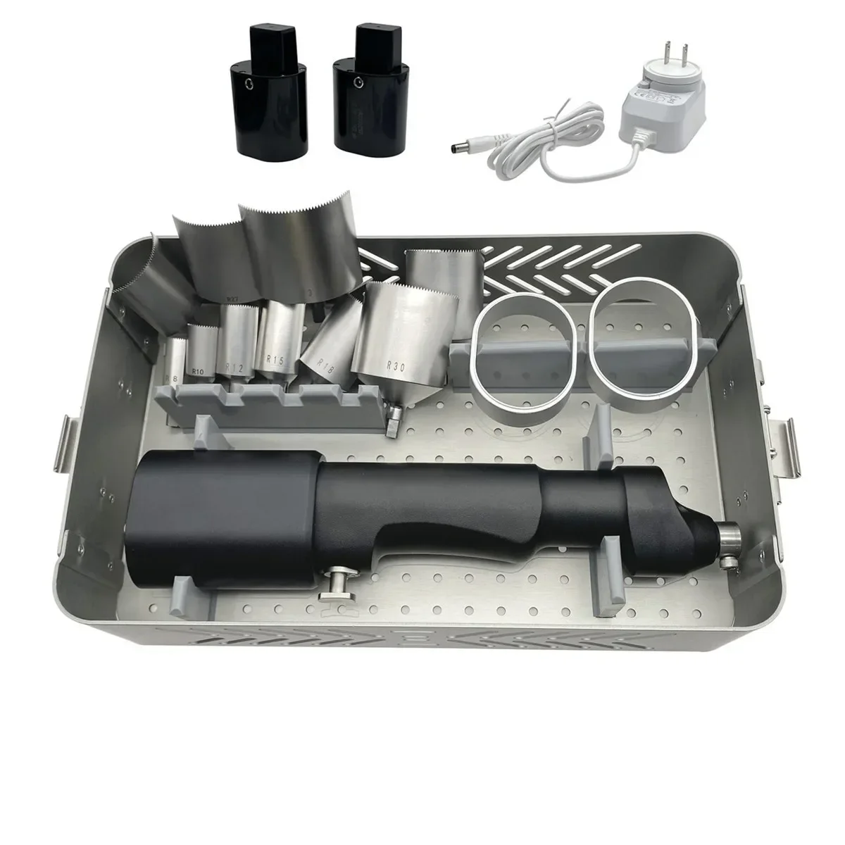 QSWTITAN TPLO Saw Set with 11pc blades for Surgical Instruments Electric saw Orthopedics Power Tool