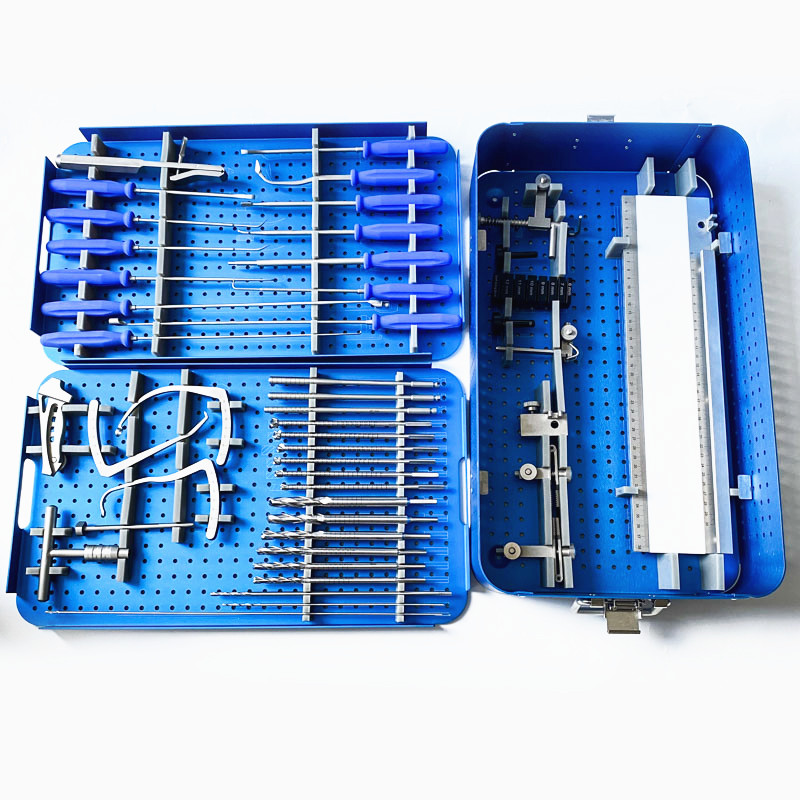 Orthopedic Knee ACL/PCL Ligament Reconstruction Instrument Set