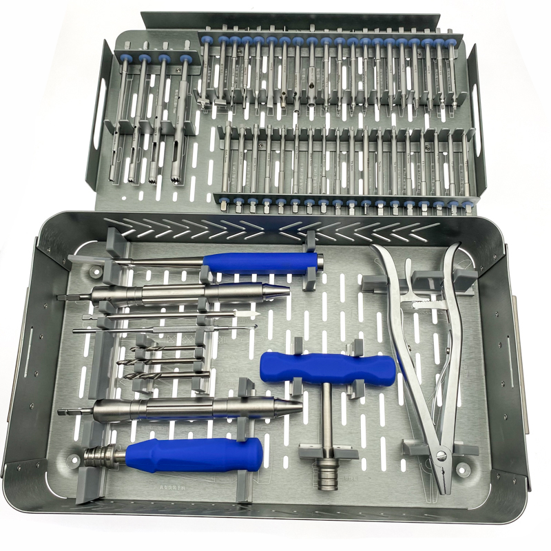 53pcs/set Orthopedics Screwdriver Surgical Screw Extractor Screw Broken Removal tools set Orthopaedic Instruments