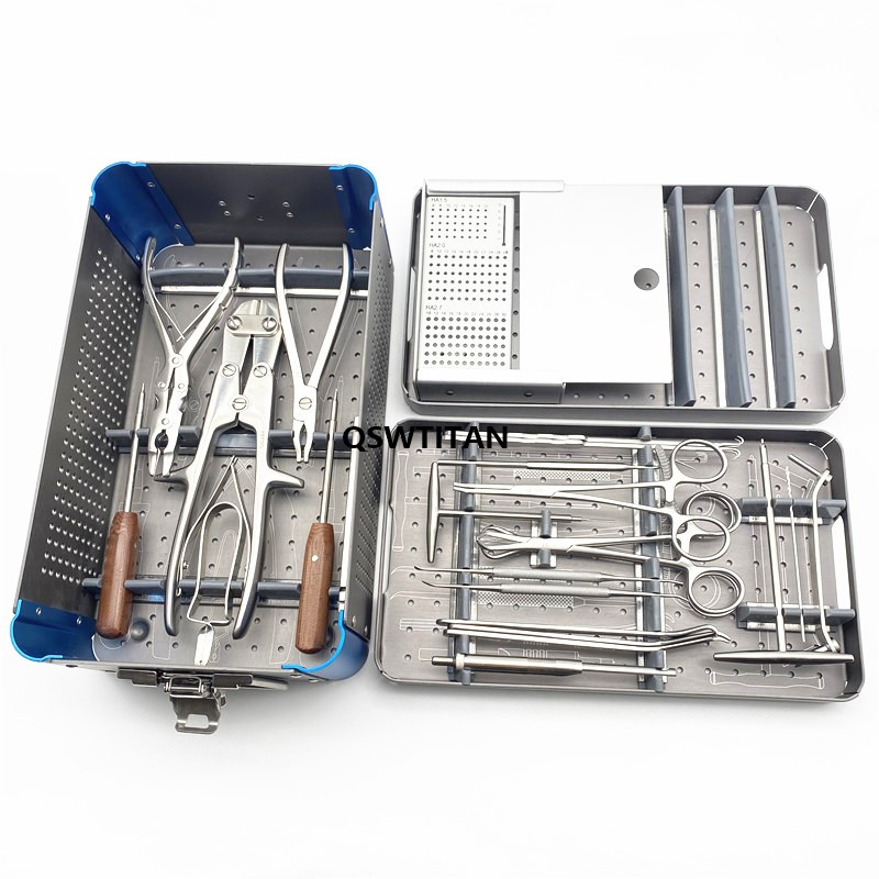 Orthopedic Small Fragment Instruments Set for upper limbs Small Animal pet Veterinary Orthopedic Instruments