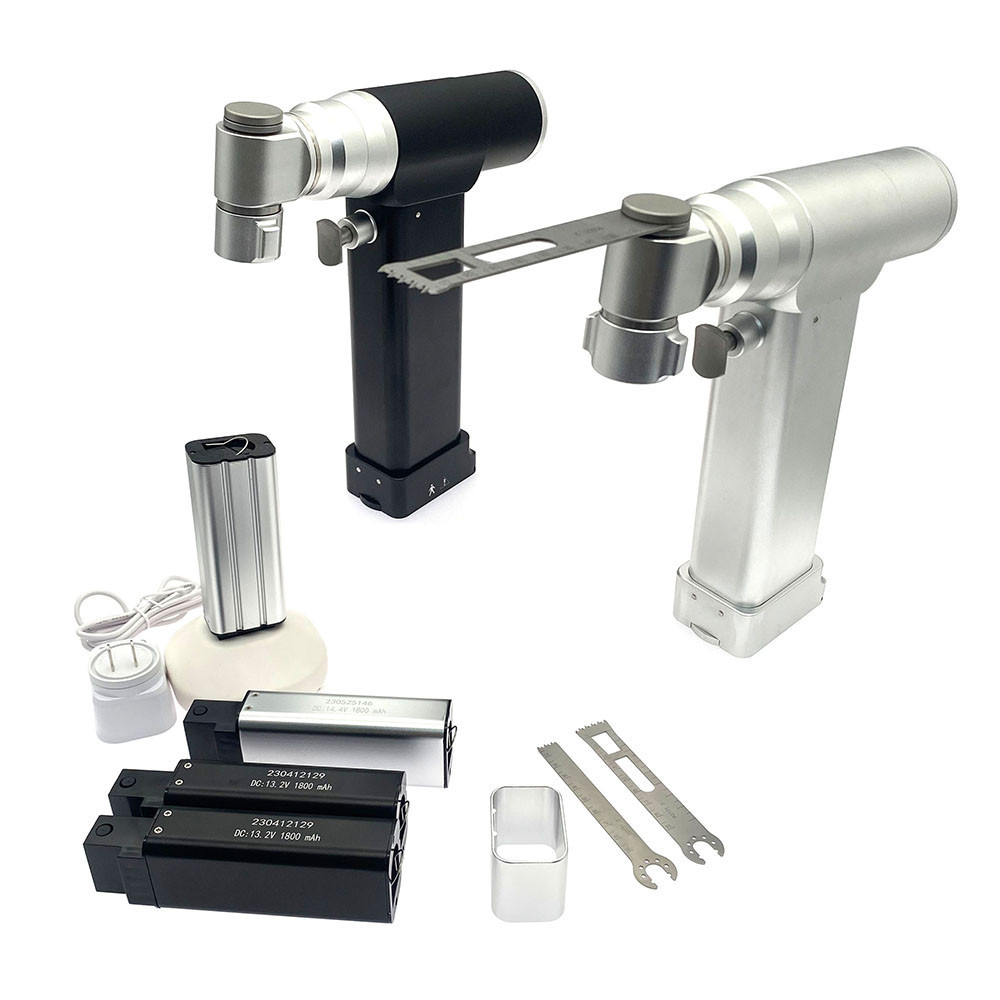 Orthopedic Black-Silver Oscillating Electric Saw Bone Cutting Tool