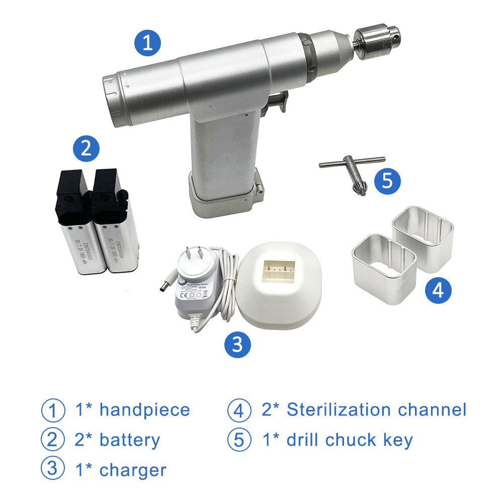 Orthopedic Drill Micro Bone Drill Electronic Puch Drill Bits Trauma Surgery Instruments