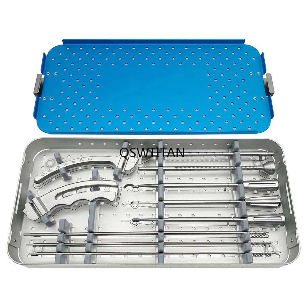 Bone Knee Reconstruction Shoulder Tibial Aimer Orthopedic AC Joint Reconstruction Instruments Set
