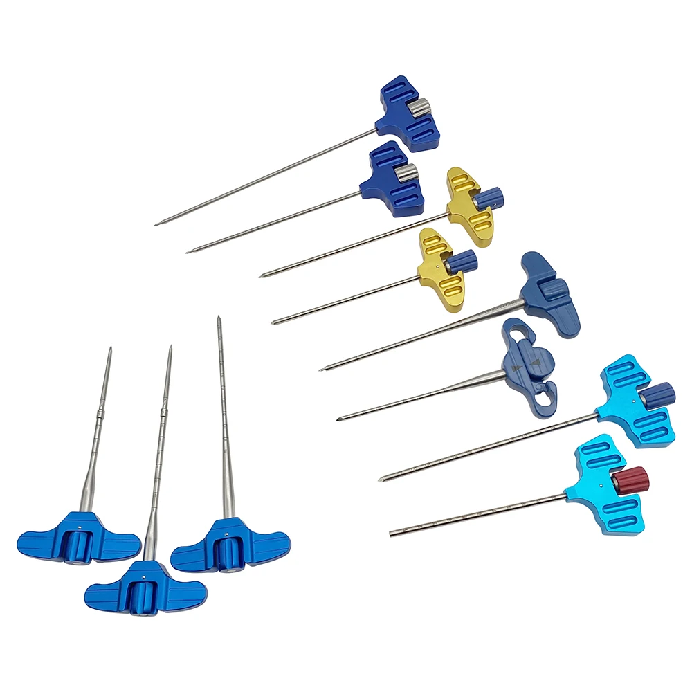 Titanium handle Lumbar/Spinal Puncture Needle Stainless Steel Reuseable Surgical Instrument