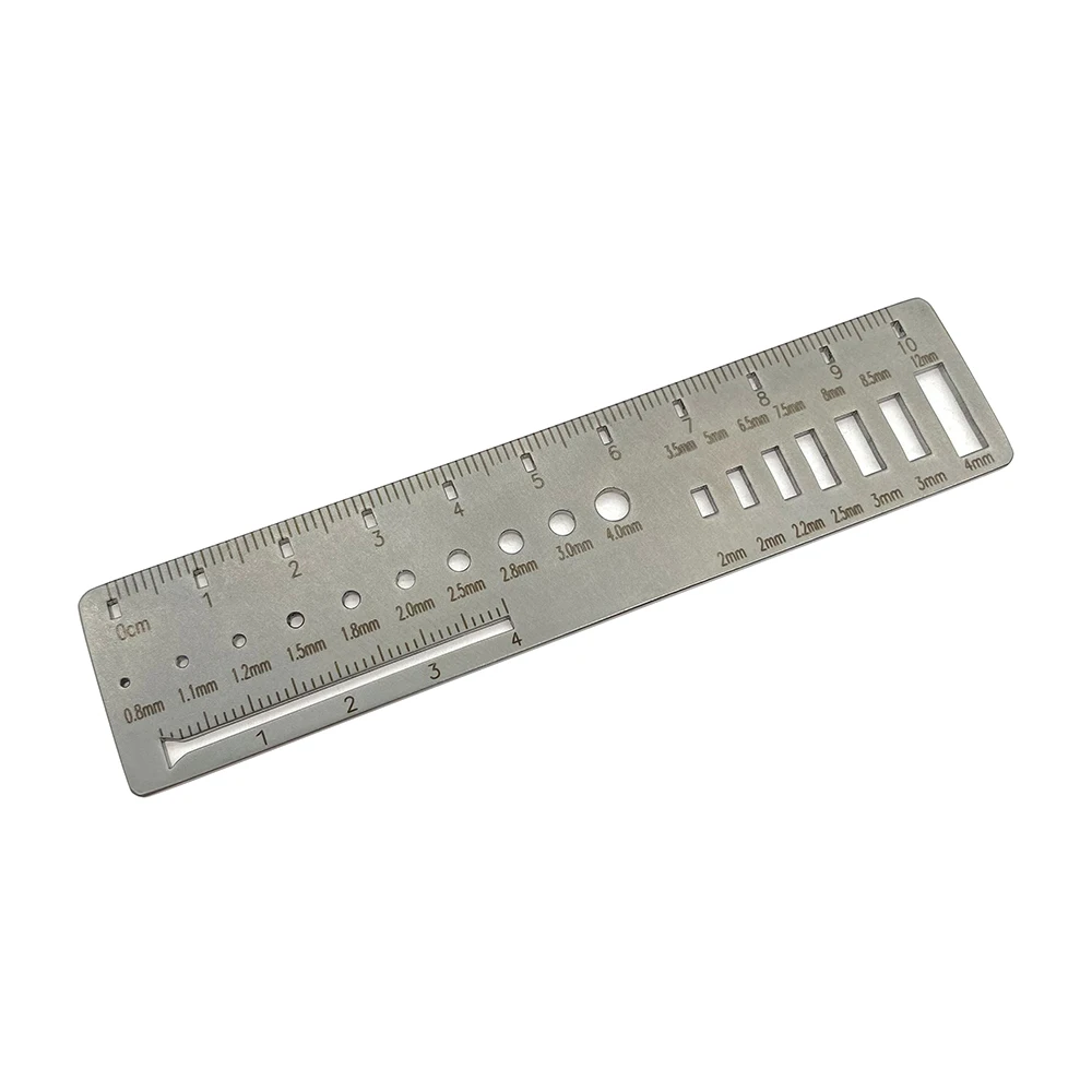 Orthopedic Measuring Ruler for Kirschner Wire Drill Screw Plate