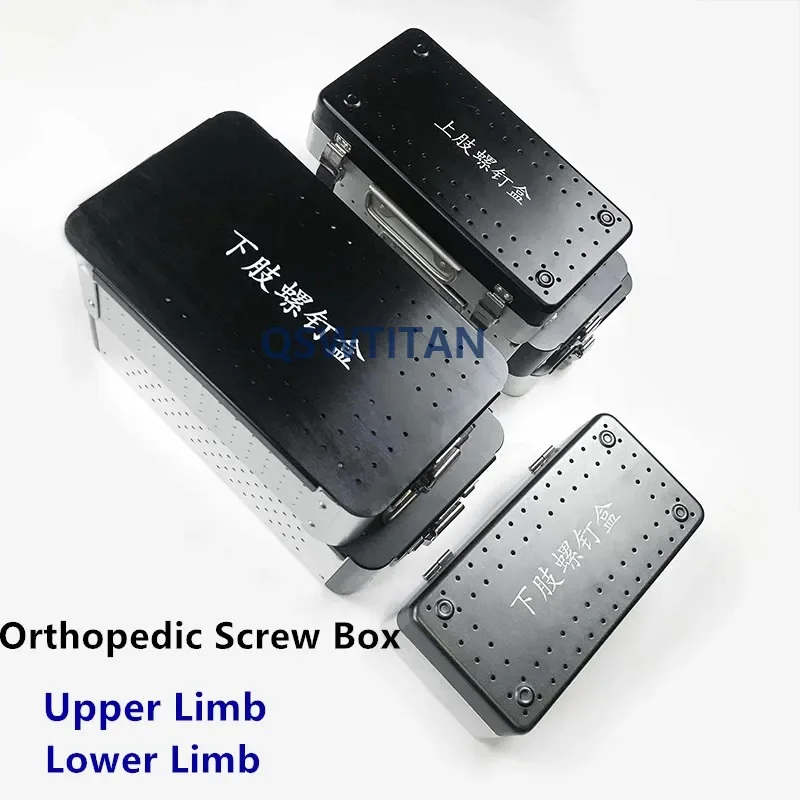 Orthopedics Sterilization Case Upper/Lower Limb Screw Box Rack Veterinary Instruments