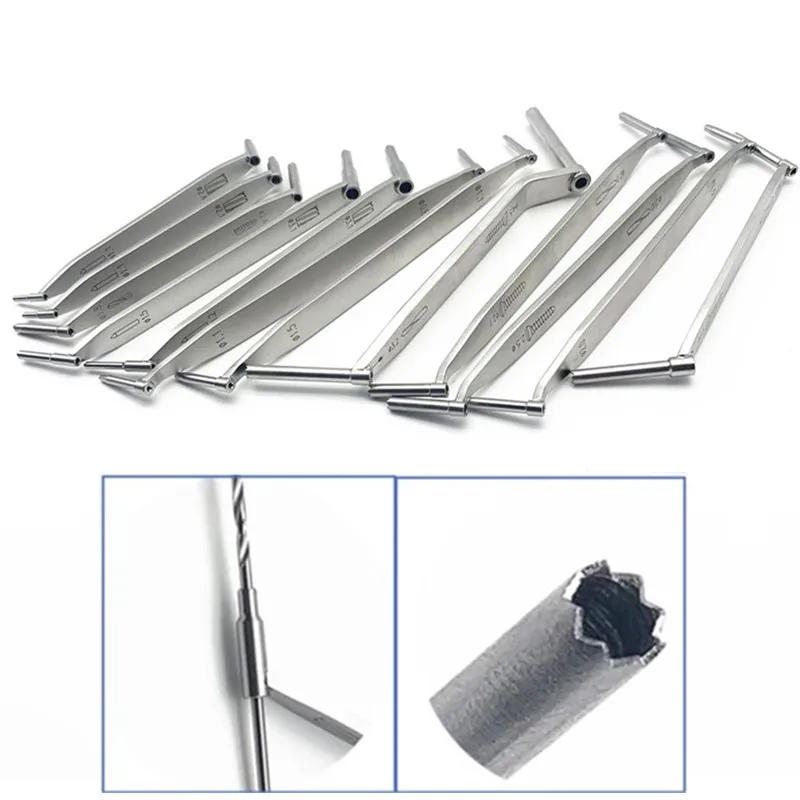 Double Bone drill bits guider sleeve Orthopedic instrument