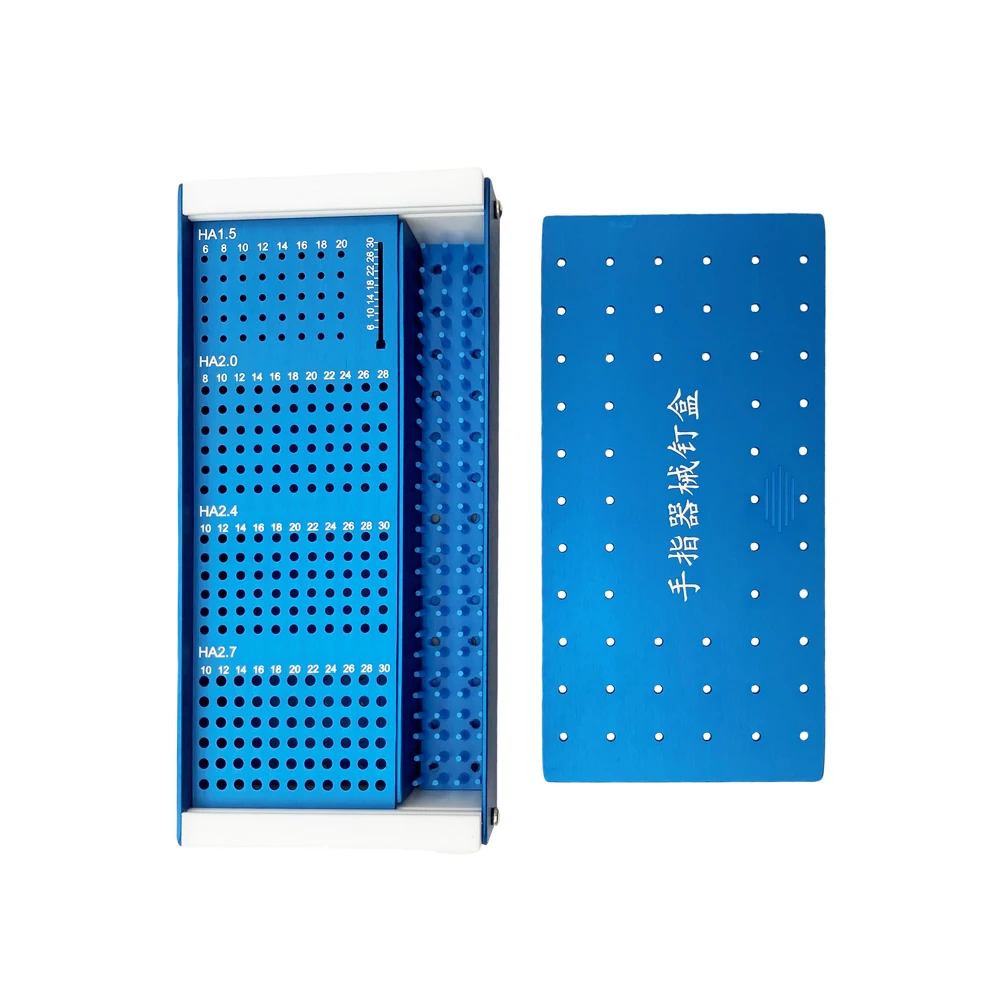 Sterilization Box for Mini Orthopedic 1.5/2.0/2.4/2.7mm screw box Bone Surgical Instruments pet