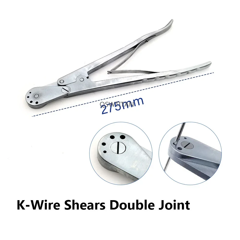 Double Joint Kirschner Wire Cutter scissors Orthopedic Surgical Instruments