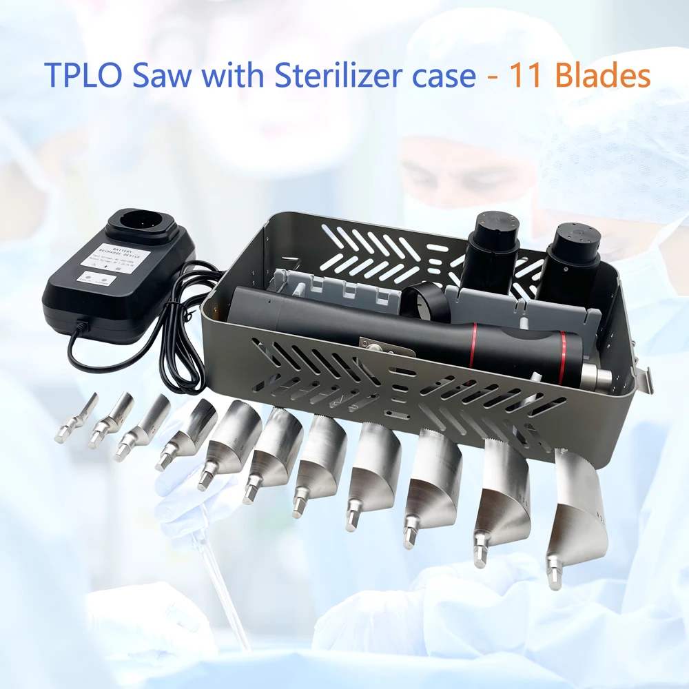 QSWTITAN TPLO Tibial Plateau Leveling Osteotomy tplo saw orthopedic instrument Veterinary Surgery saw