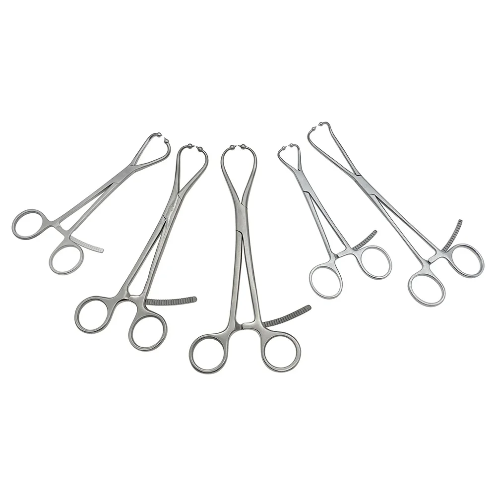 QSWTITAN Reduction Forceps Plate Holding Pliers with Ball Tip Medical Autoclavable pet Orthopedic Instrument Stainless