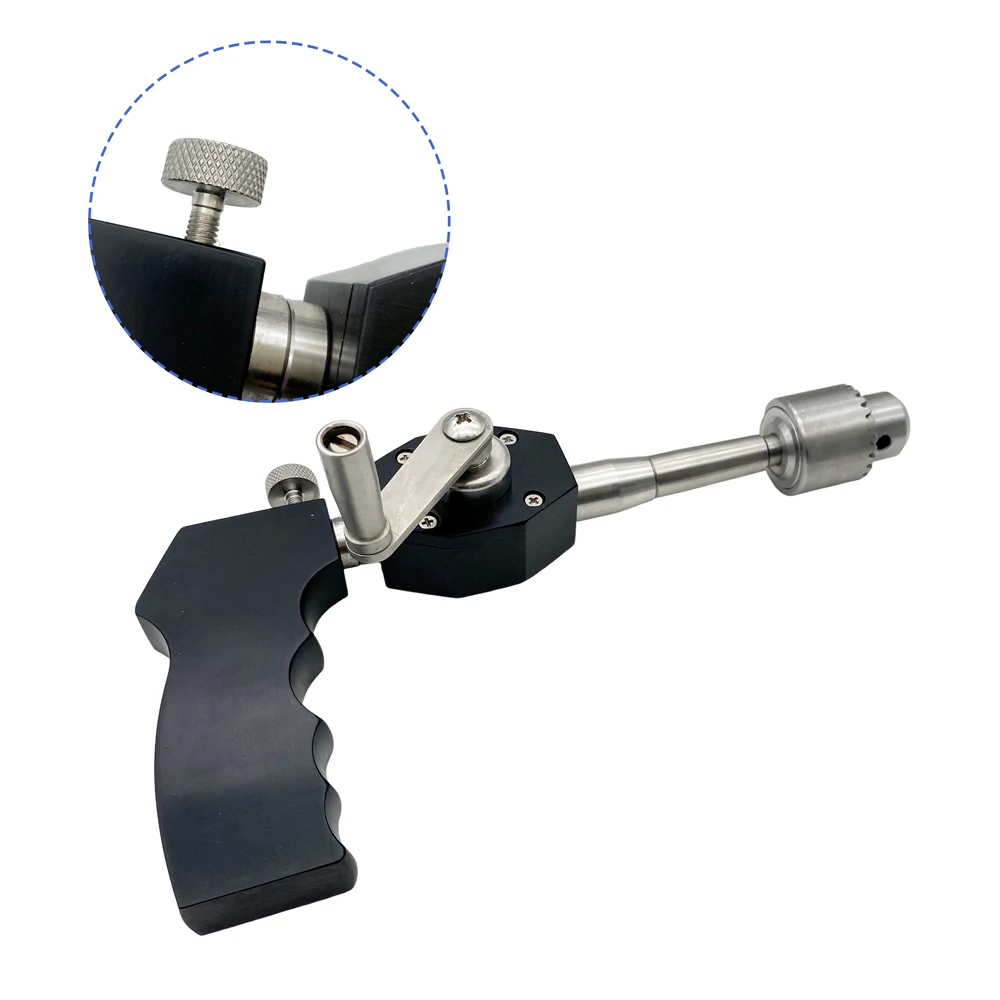 Manual Bone Drill Black Hand Drill Cannulated Rotating Orthopedic SurgicalTool