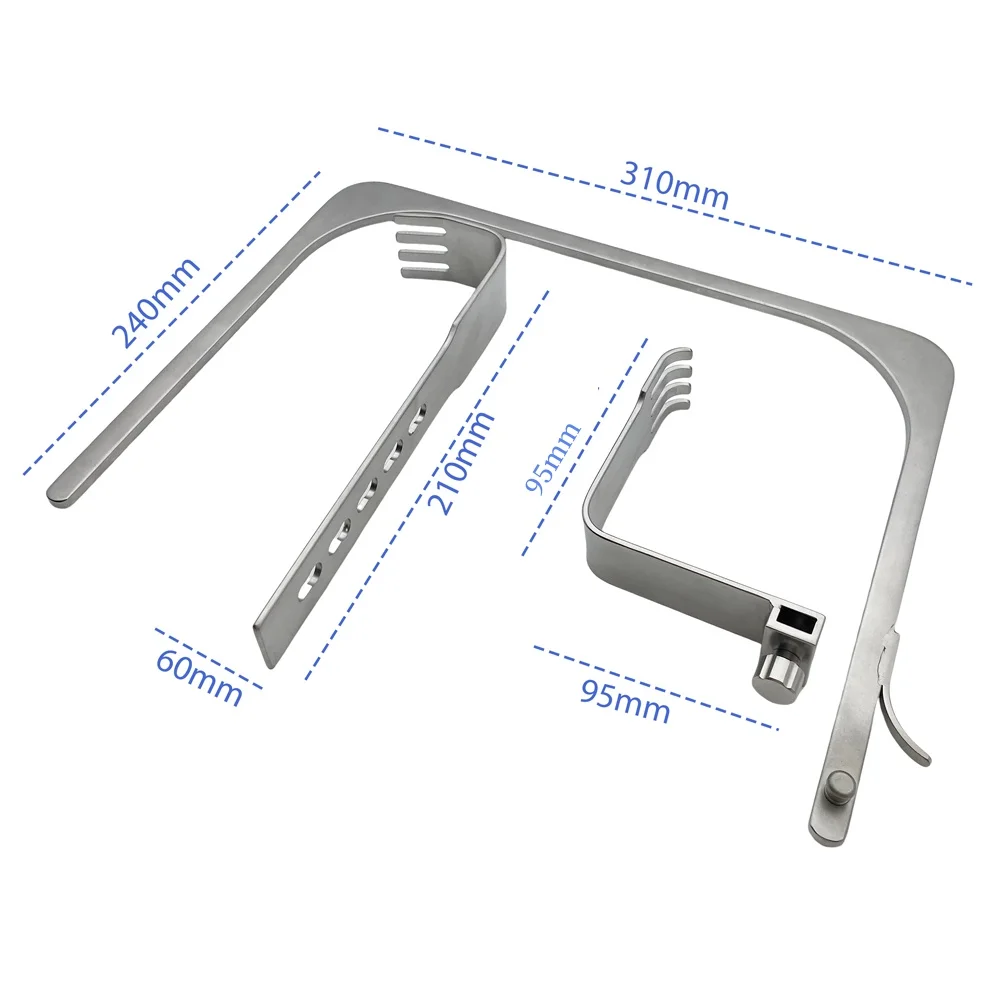 Orthopedic frame Type Hip Retractor for Hip joint retractors surgical Instruments stainless steel