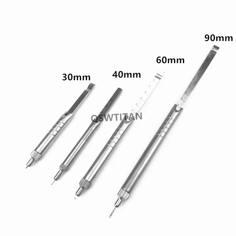 Orthopedic Surgical Depth Gauge 0‑30mm 40mm 60mm 90mm