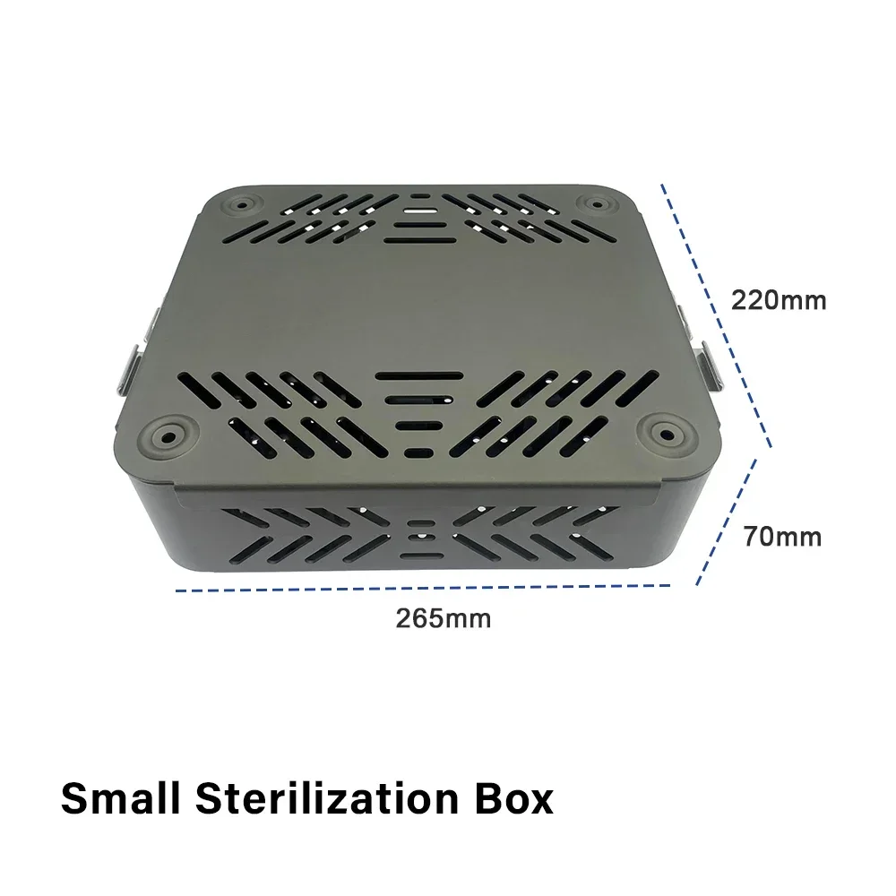 Sterilization Box Case Used For Small Electric Drill Saw Aluminium Alloy Surgical Instruments Sterilizing Tray