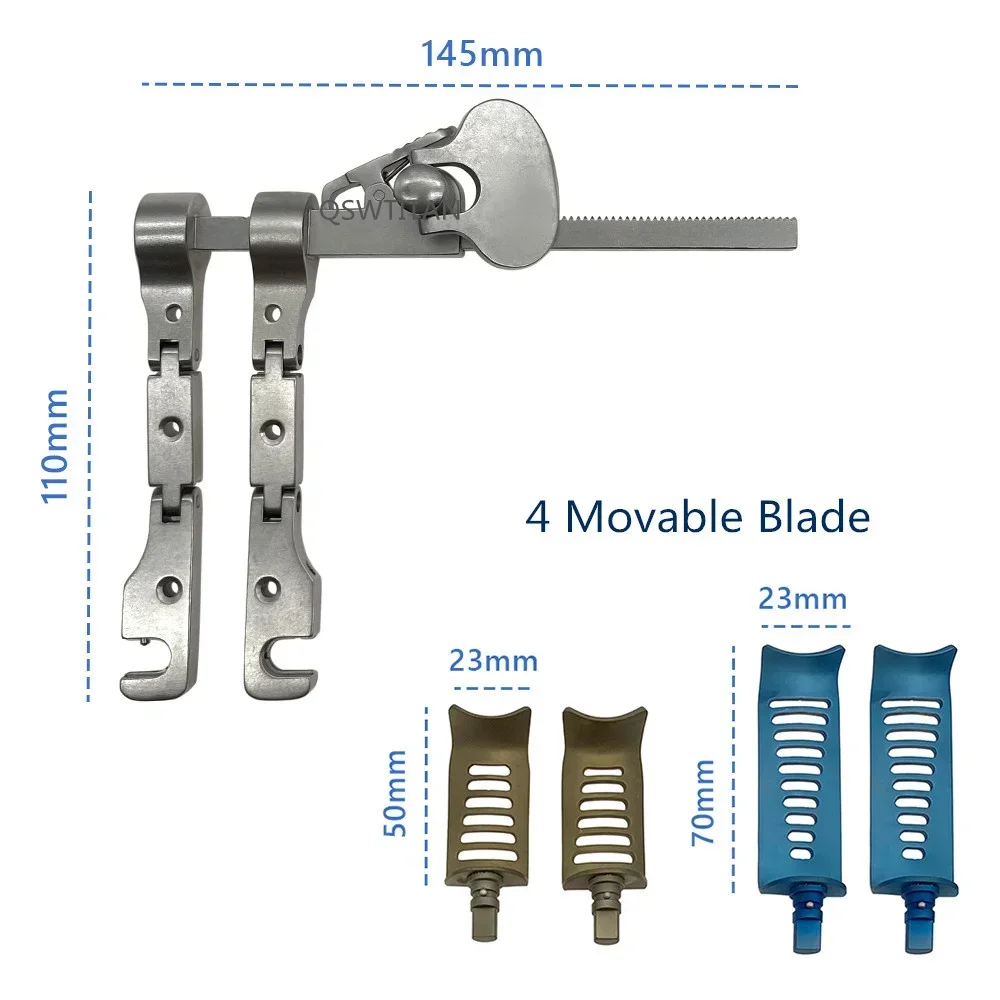 Medical Multifunctional Distraction Forcep Spinal Cervical Lumbar Vertebra Body Parallel Orthopedic Distractor Instrument