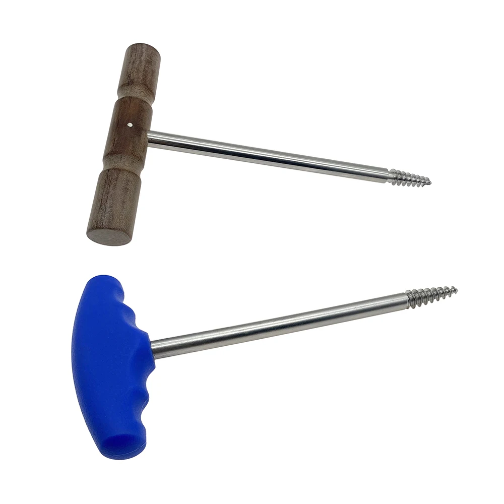 Orthopedic hip extractor Femoral head extractor Hip Joint Replacement Instrument silicone/ wood Handle Acetabulum Femur