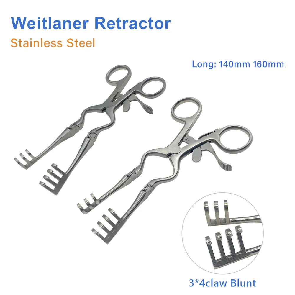 Bone Weitlaner Retractor Self-Retaining Retractor Orthopedics Veterinary Surgical Instruments Stainless Steel