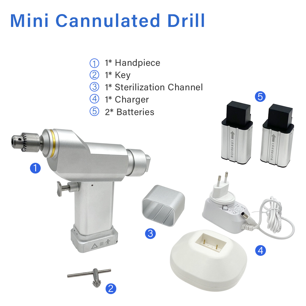 Orthopedic Mini Cannulated Drill Micro Electric Drill orthopedic power tools