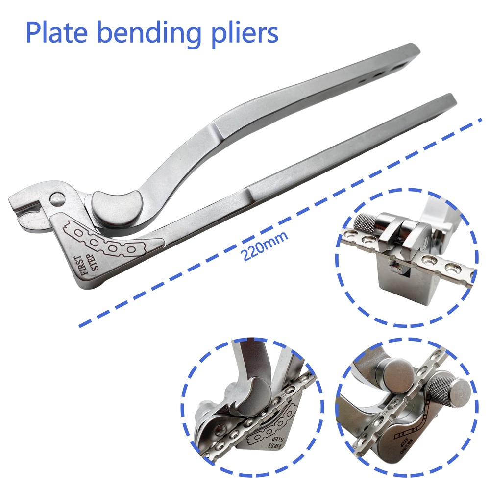 Multifunctional AO Reconstruction Plate Bender Veterinary Wire Bending Reconstruction Cutter Pliers