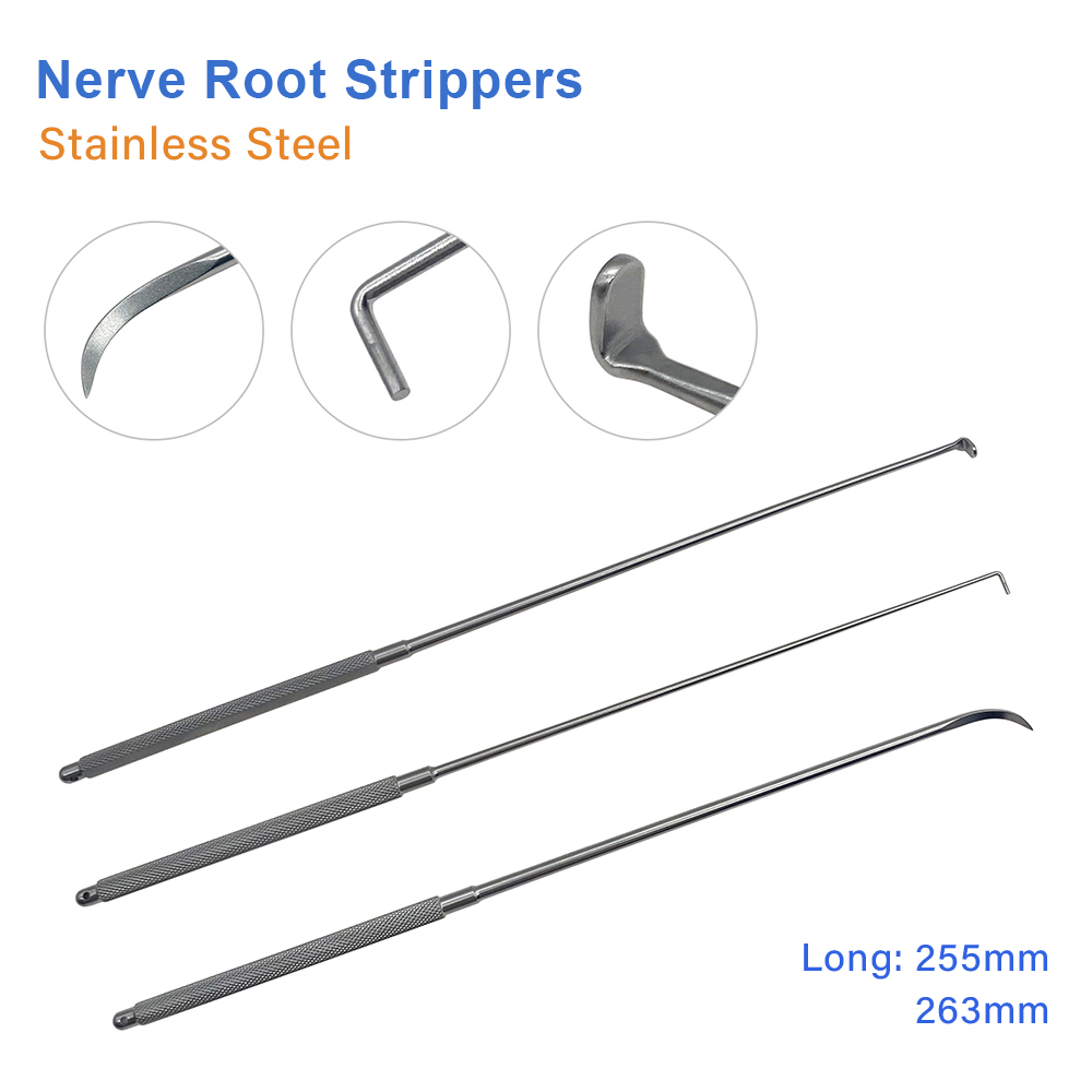 Dual Channel Nerve Root Strippers Nerve Retractor Nerve Stripper UBE Instrument Biportal Stripper