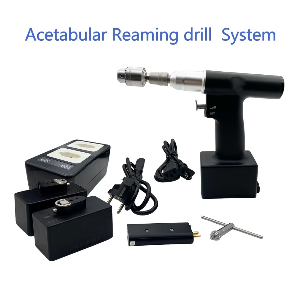 Orthopaedic Acetabular Reamer Drill for Knee Joint Surgery Power Drill Orthopedic Power Tool with Controller Lithium Battery