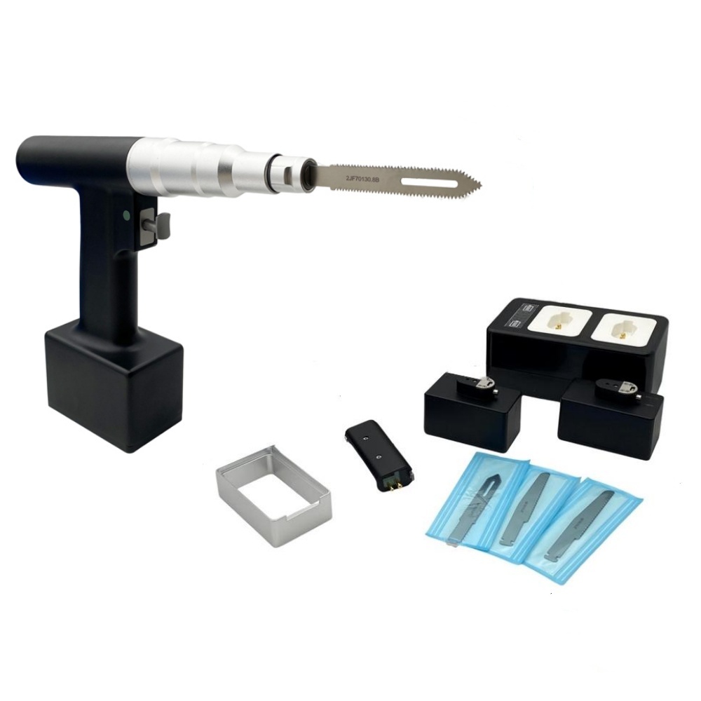 Orthopedic Reciprocating Saw System for Joint Replacement High-Torque Surgical Bone Cutting Tool for Trauma Surgery