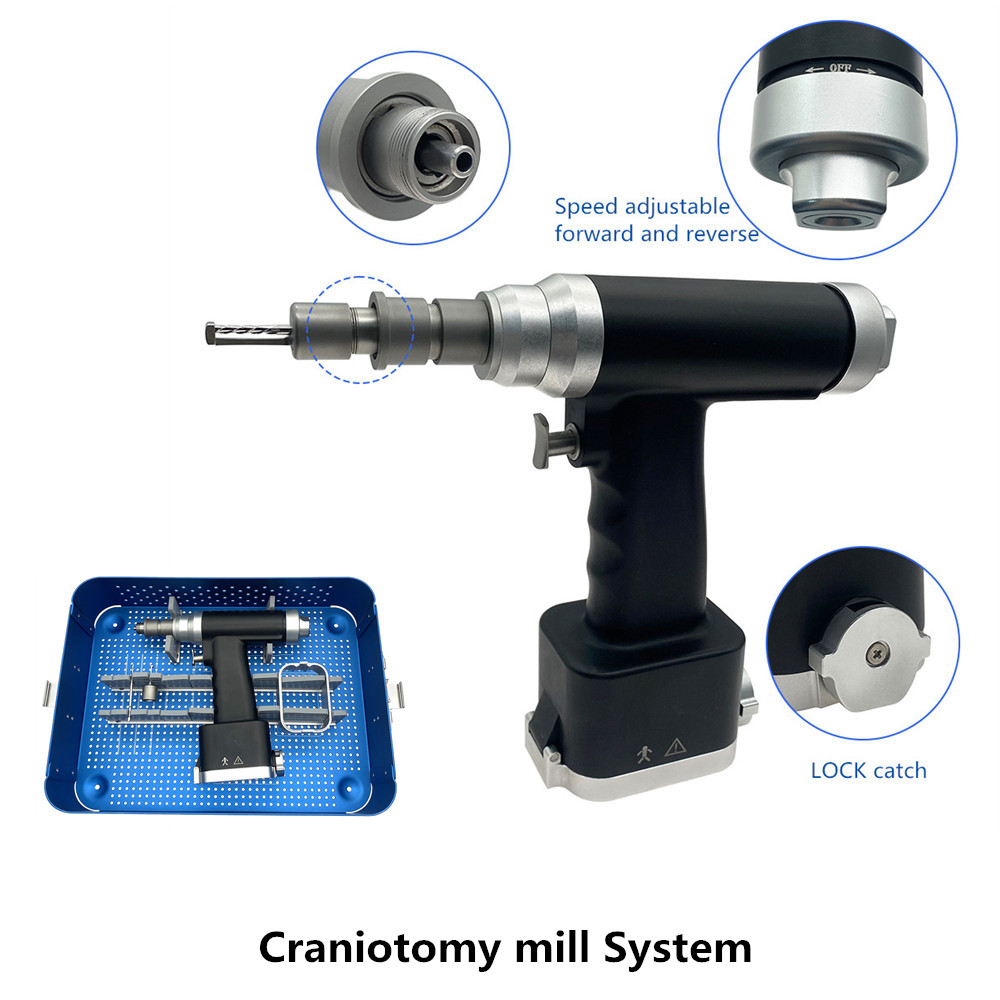 Orthopedic Electric Craniotomy Drill Mill System Veterinary Bone Drill for Cranial Neurosurgery