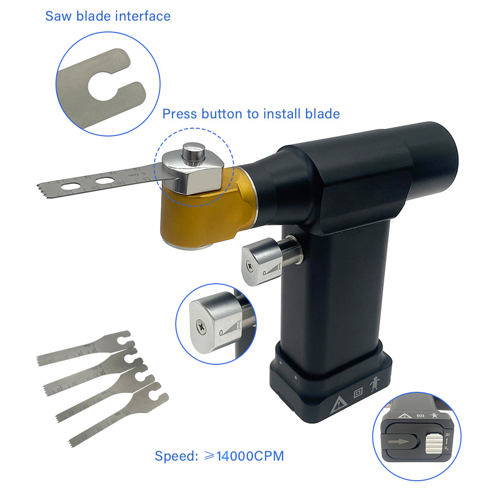 Veterinary Sagittal Oscillating Saw Orthopedics MIni Bone Hand Saw Electric saw Orthopedic Surgical Instruments power tools