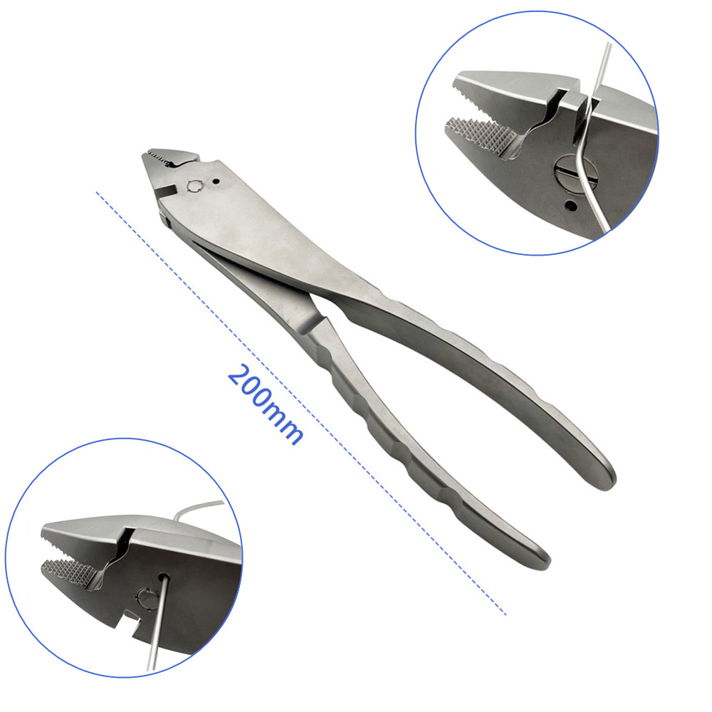2.0mm needle Bender Cutter Multifunctional Bender Steel Needle Forceps Cutter Orthopedic surgical Instrument