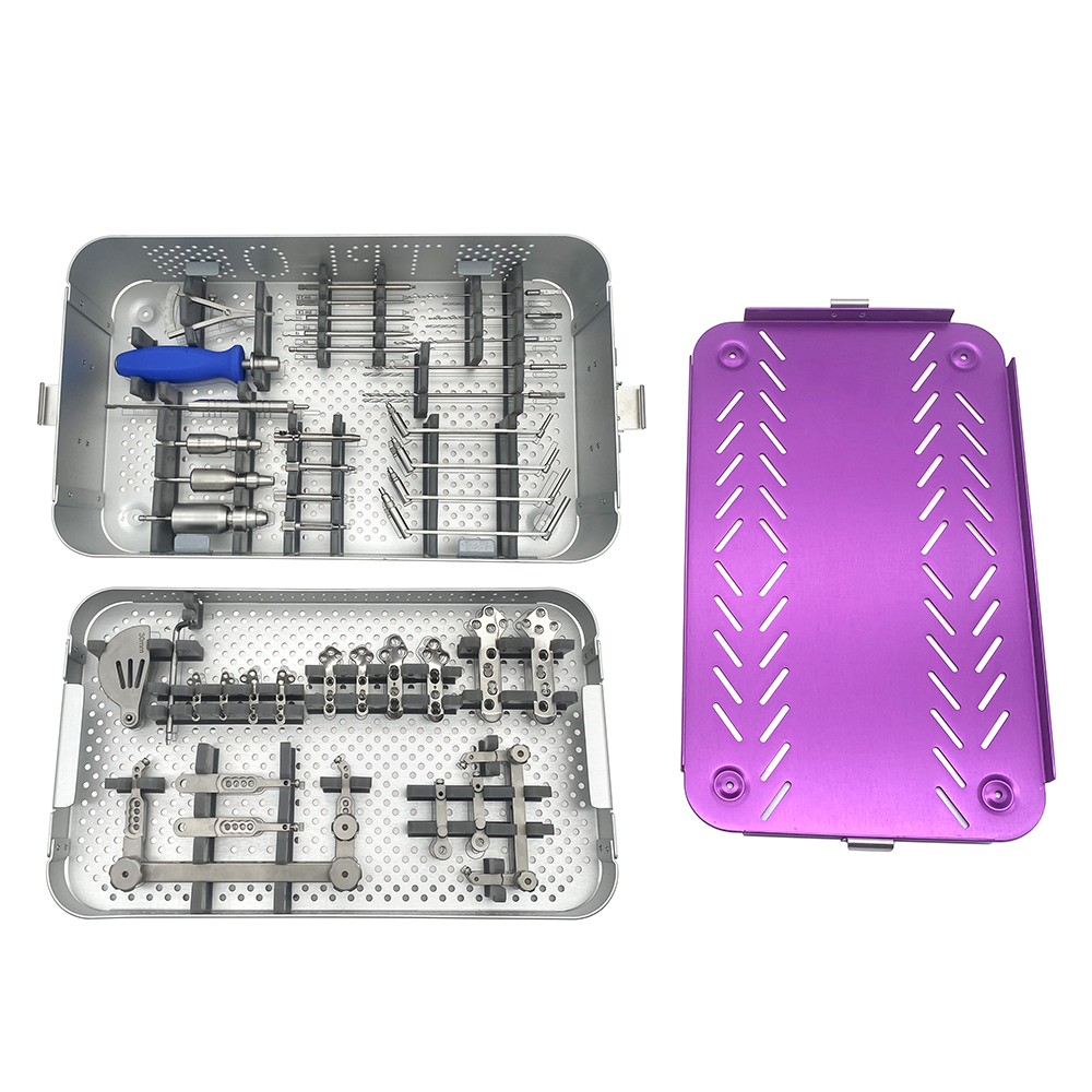 TPLO LCP Implants Kit Bone Saw Plate Jig Surgical Set Orthopedic Fixation Instruments