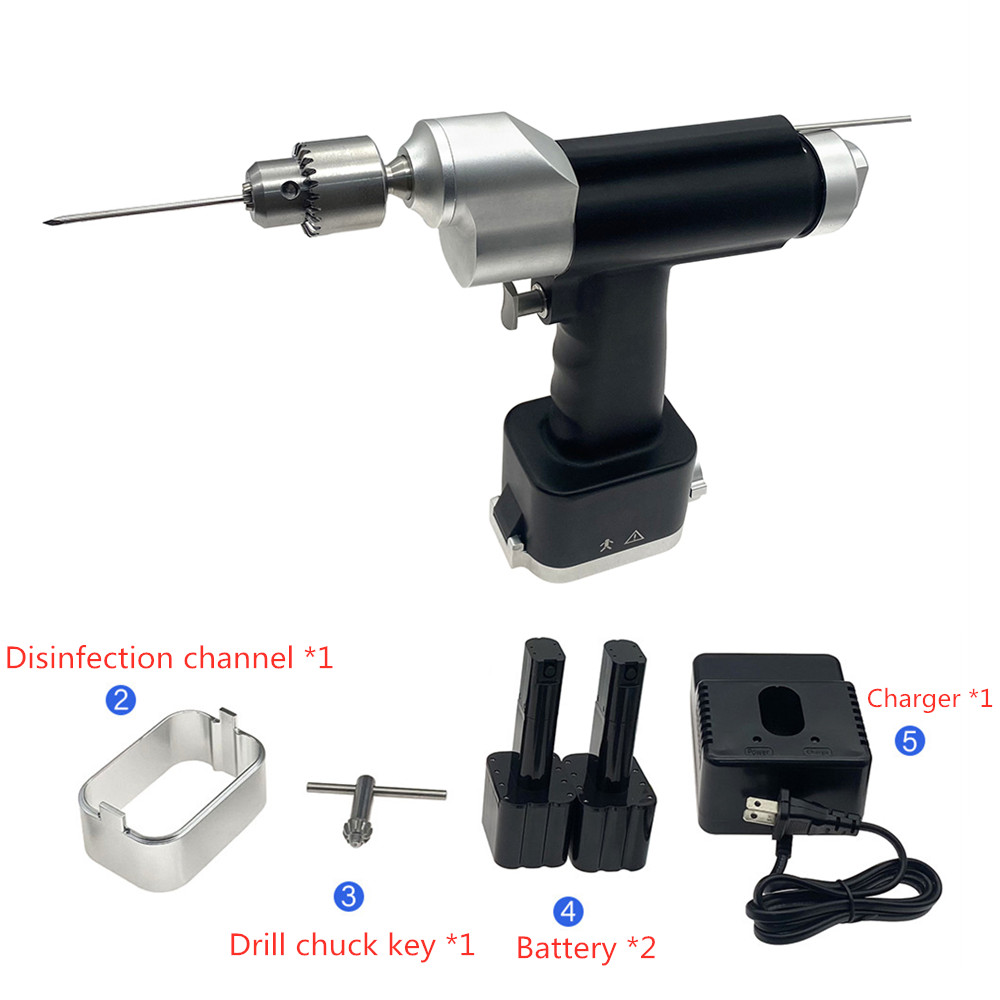 Orthopedic Cannulated Drill Medical Electric Bone Drill Autoclavable Orthopedic Power Tools Orthopedic Instruments