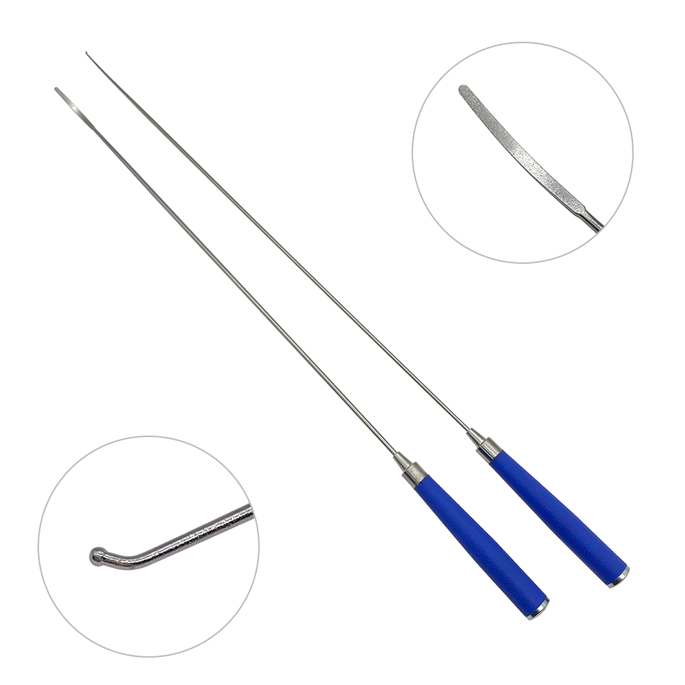 Endoscopic Probe With Ball Endoscope Elevators Osteotome
