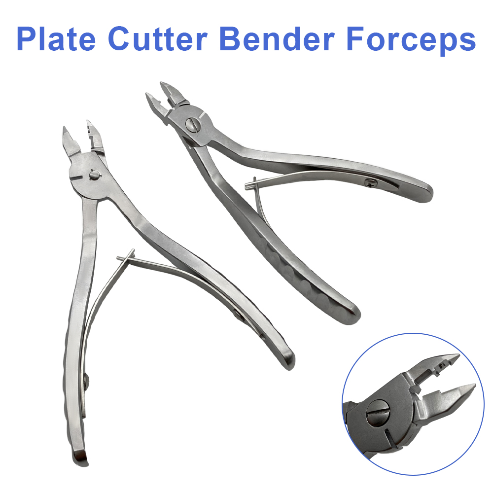Orthopedic Plate Bender and Cutter Forceps for 1.5mm 2.0mm Plates Veterinary Surgery Instruments