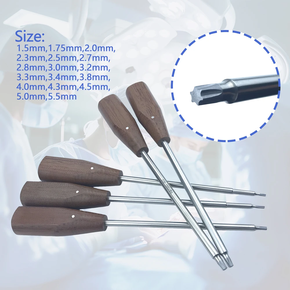 Star Bone Screw Driver Orthopedics Instruments