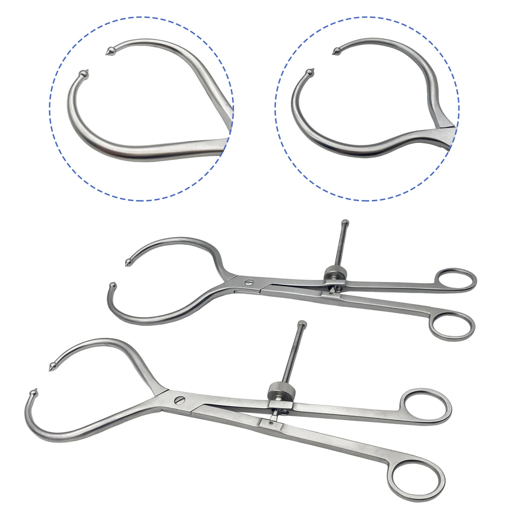 Orthopedic Reduction Forceps with Ball Pointed Reduction Forceps Bone Forceps Stainless Steel Orthopedic Instruments Pet