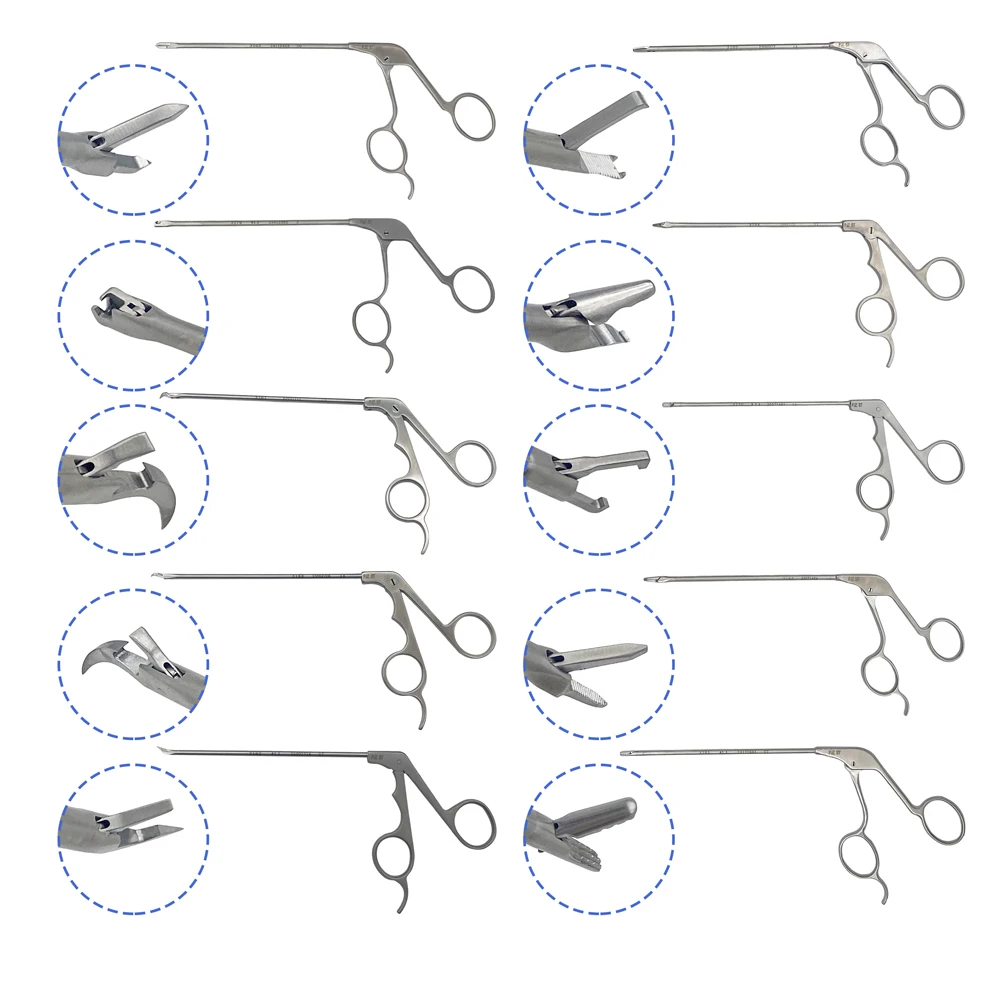 Orthopedic Holding Forceps Punches Suture Grasper For Arthroscopic surgical instruments pet