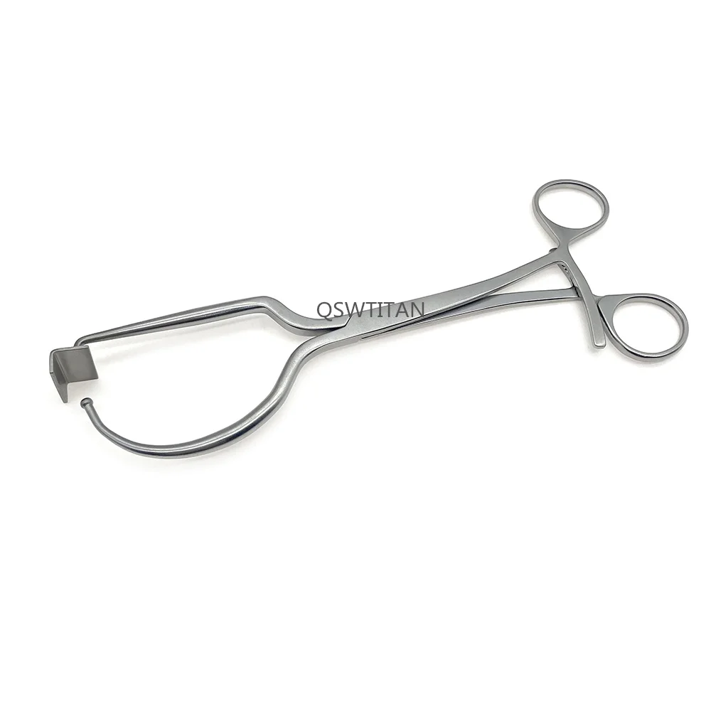 QSWTITAN Bone Holding Forceps Orthopedic Reduction Forceps with Ball and Soft Tissue Protector Orthopedic Surgical Instruments