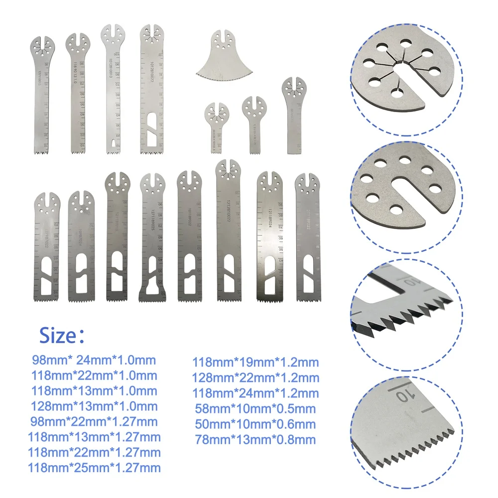 Stainless Steel Bone Saw Blade Oscillating Saw blades