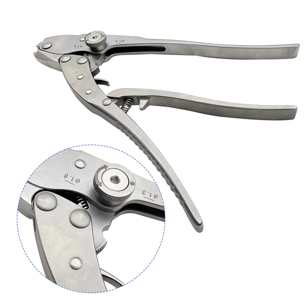 QSWTITAN Cable compression forceps Bone Cable Locking Forceps Orthopedic Surgery Instrument Autoclaveable