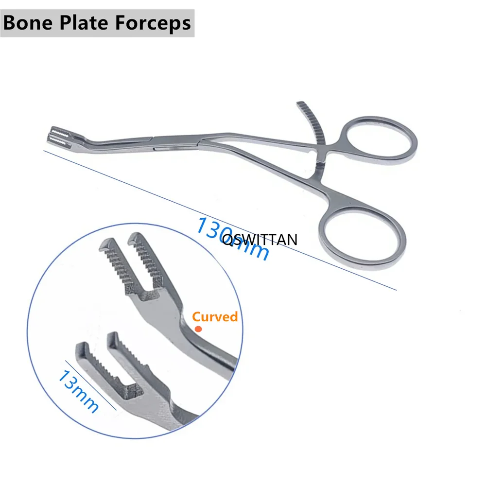 Stainless Steel Bone Plate Forceps Orthopedic Forceps Bone Holding Forceps Pliers Orthopedic Surgery Instrument