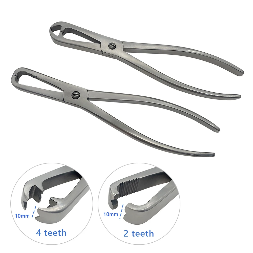 Orthopedic Four Tooth Bone Holding Forceps Trauma Bone Reduction Forceps Orthopedic Surgical Instruments