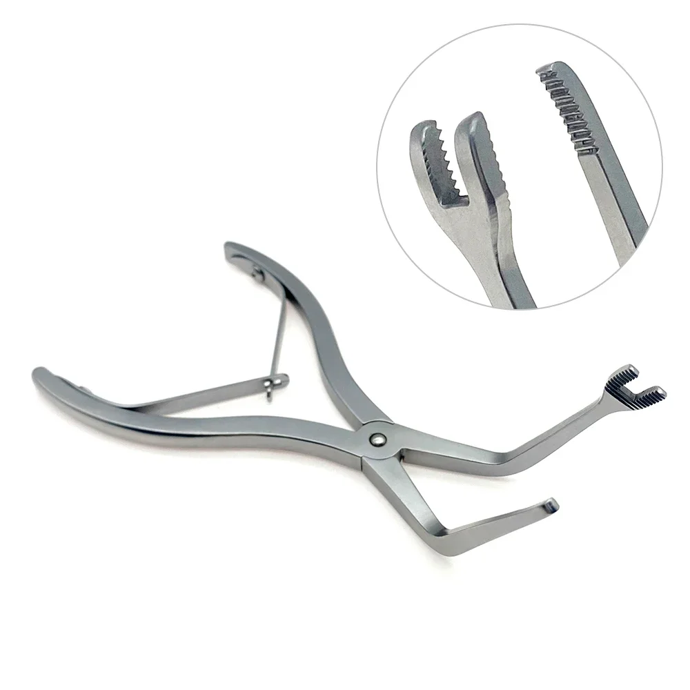 Orthopedic Patellar Reduction Forceps Patella Claw Resetting Forceps Bone Holding Surgical Instrument