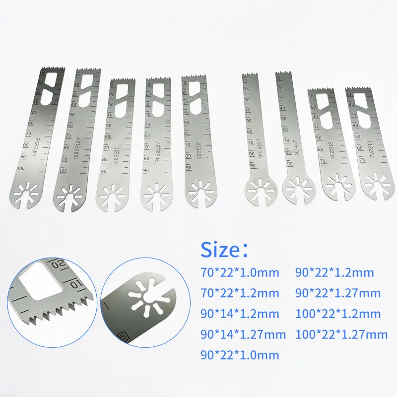 Orthopedic Oscillating Saw Blades stainless steel