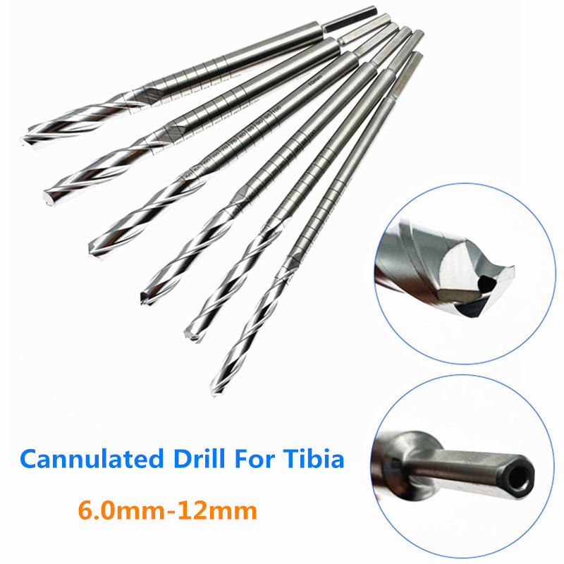 Tibia cannulated drill bit Cortex cannulated Reamer hole Expand  intramedullary nail reaming drill